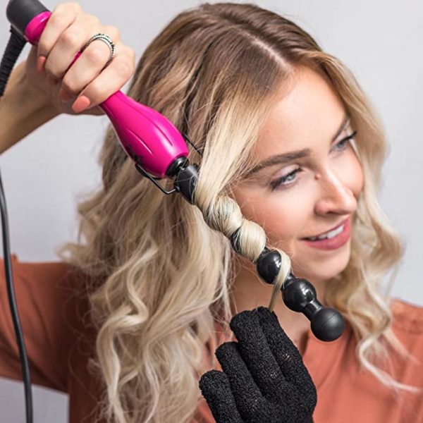 Curling iron hotsell wand with balls